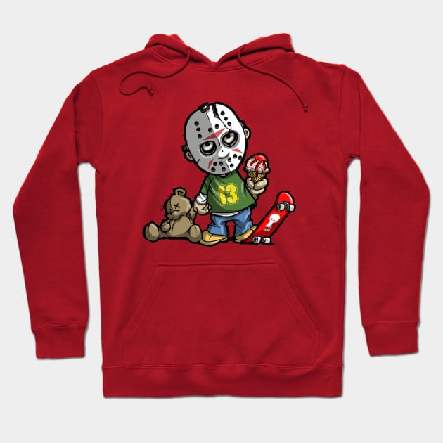 LITTLE JASON Hoodie by AngryBunnyCreations